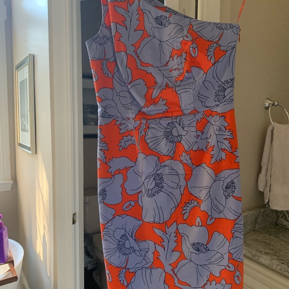 J crew one shoulder dress - Picture 2 of 2